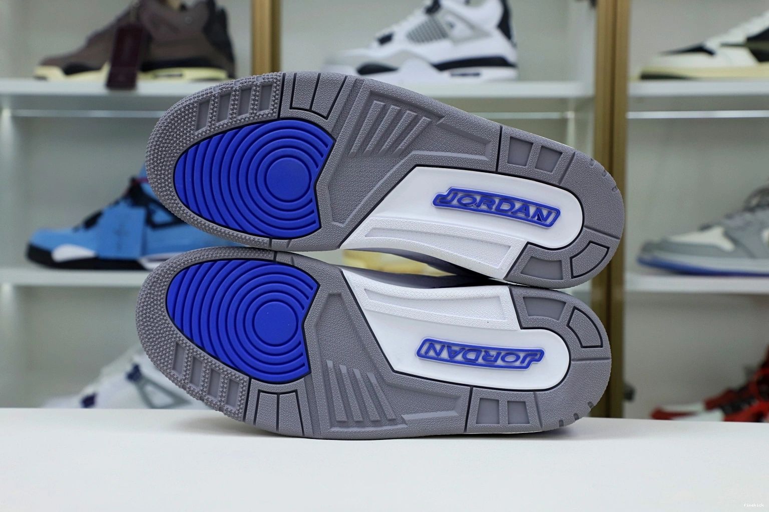 'RACER RETRO BLUE' (CT8532-145) 3 JORDAN AIR 1231